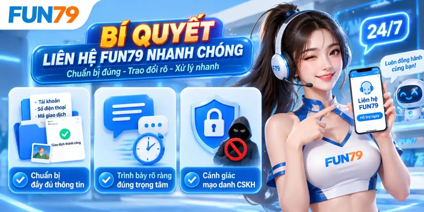 Bí Quyết Tối Ưu Thời Gian Xử Lý Yêu Cầu Khi Liên Hệ FUN79