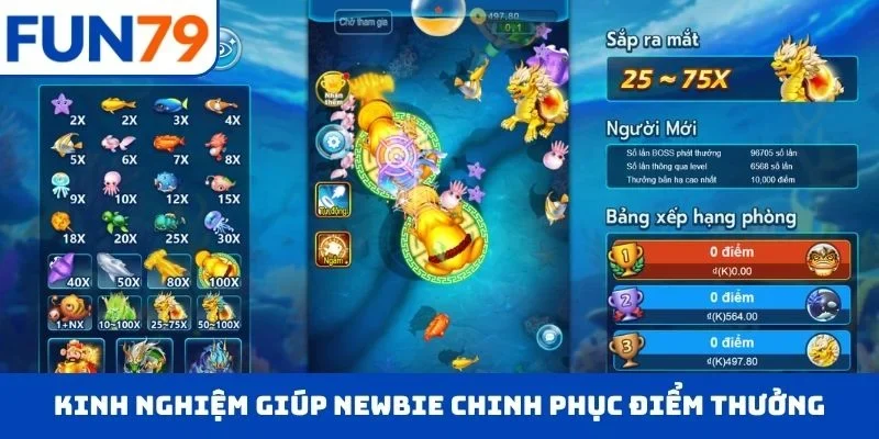 Kinh nghiệm giúp newbie chinh phục điểm thưởng cực khủng