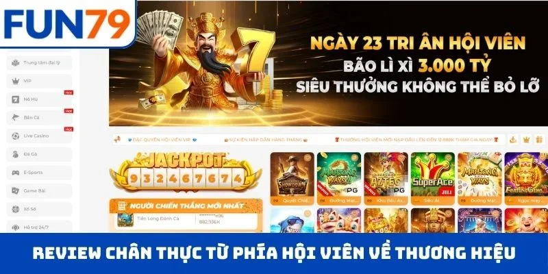 Review chân thực từ phía hội viên về thương hiệu